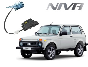 Автомобильный доводчик пластинного типа Lada NIVA правый