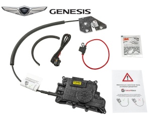 Автомобильный доводчик пластинного типа Genesis G70 левый