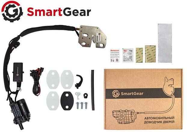 Автомобильный доводчик пластинного типа Kia Sorento правый (версия 3)