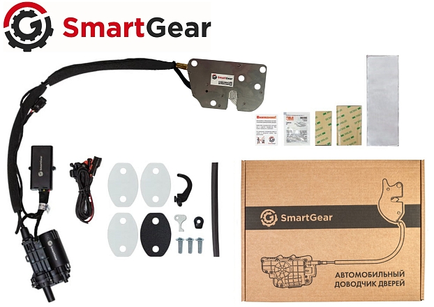 Автомобильный доводчик пластинного типа Volvo XC40/XC60/XC90/V60/S60/S90 левый (версия 3)