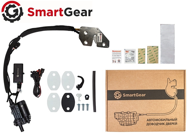 Автомобильный доводчик пластинного типа GAC GS8 левый (версия 3)