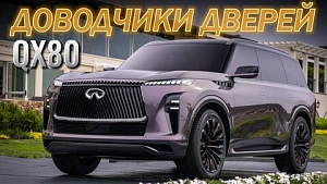Доводчики на Infiniti QX80 2025