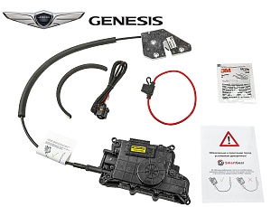Автомобильный доводчик пластинного типа Genesis G70 левый