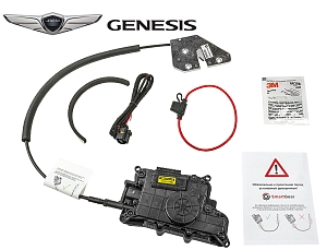 Автомобильный доводчик пластинного типа Genesis G80/G90/GV80 левый