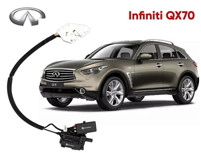 Автомобильный доводчик Infiniti FX/ QX80/ QX60/ QX70/ QX50/ Q70, Nissan Murano левый