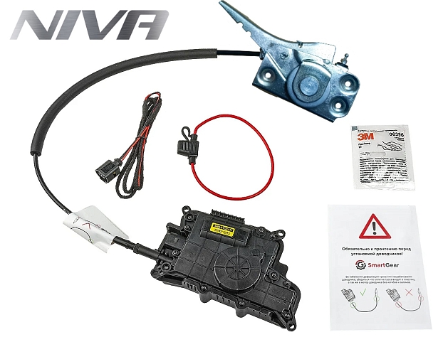 Автомобильный доводчик пластинного типа Lada NIVA правый