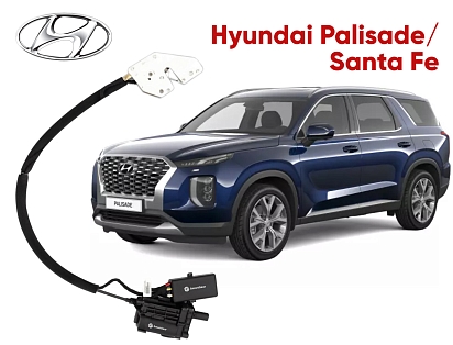 Автомобильный доводчик пластинного типа Hyundai Palisade/SantaFe правый (версия 3)