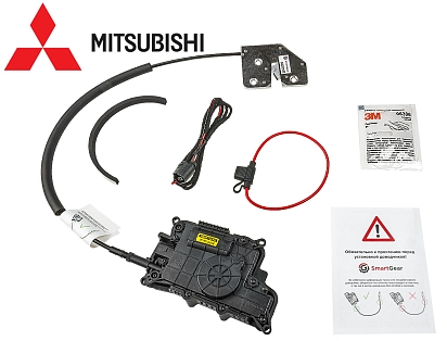 Автомобильный доводчик пластинного типа Mitsubishi правый