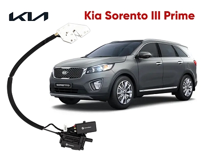 Автомобильный доводчик пластинного типа Kia Sorento левый (версия 3)