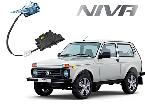 Автомобильный доводчик пластинного типа Lada NIVA левый